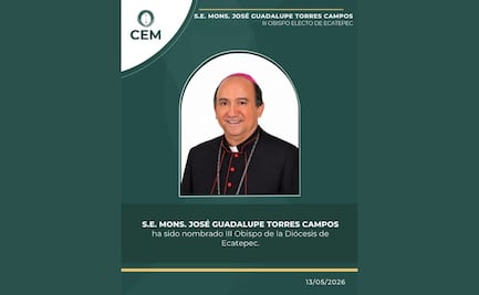 Papa León XIV nombra a José Guadalupe Torres Campos como nuevo obispo de la Diócesis de Ecatepec; era obispo de Ciudad Juárez
