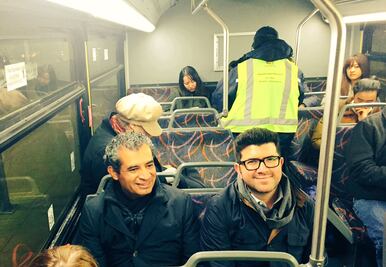 Llega Ochoa Reza a EU para reunirse con migrantes