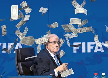 Joseph Blatter busca denunciar a la FIFA