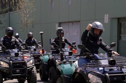 Alcaldía Miguel Hidalgo adquiere 14 cuatrimotos para reforzar su seguridad 