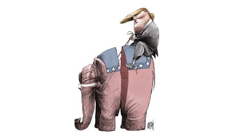 Dossier. Showman Donald Trump divide a republicanos