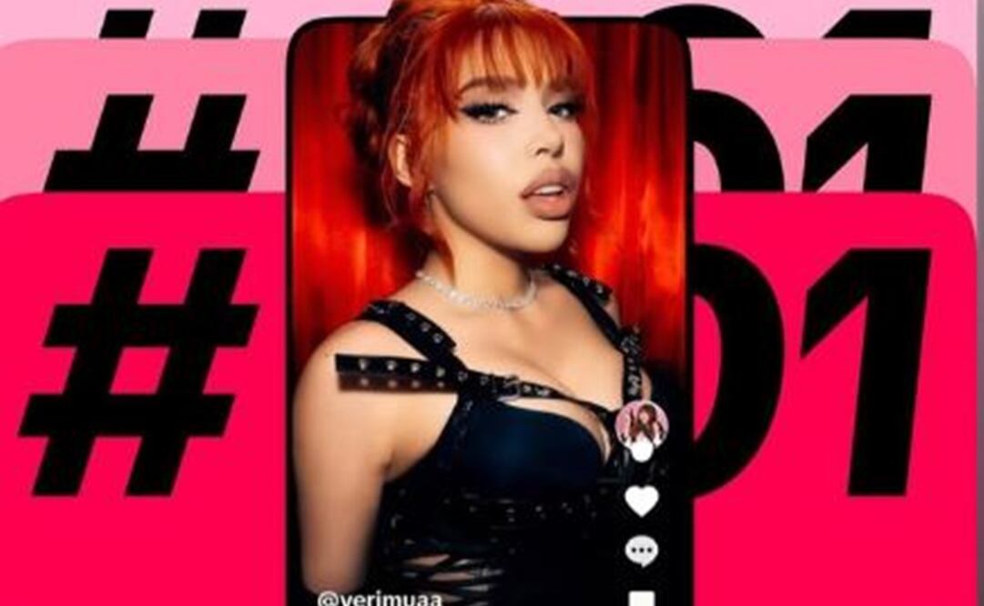 Yeri Mua domina el ranking global en TikTok. Foto: Redes sociales