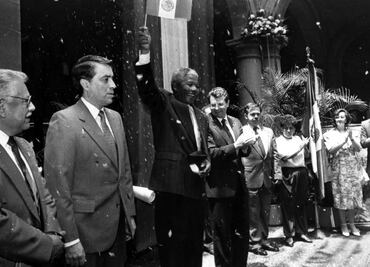 The world celebrates Nelson Mandela