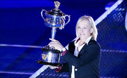 Martina Navratilova reveló que fue diagnosticada con cáncer