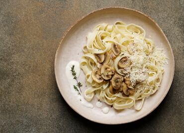 Receta para el 10 de mayo: pasta con champiñones