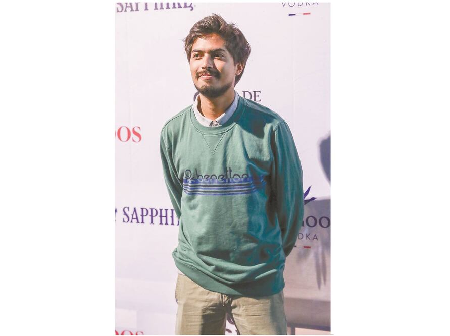 El productor de la serie, Juan Pablo de Santiago. Foto/DIEGO S. SÁNCHEZ. EL UNIVERSAL 