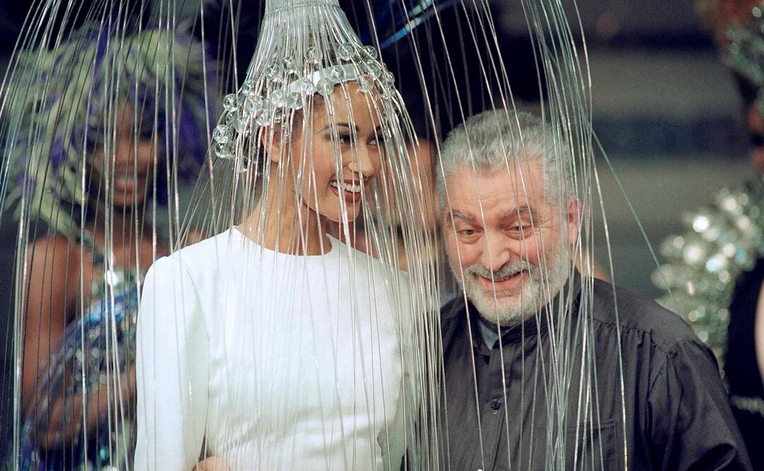 Paco Rabanne, diseñador español que murió a los 88 años. / Foto AP.