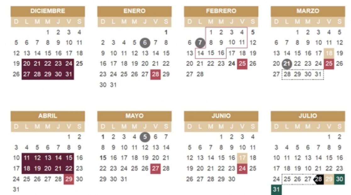 ¿Cuándo inician las vacaciones de Semana Santa en 2022?