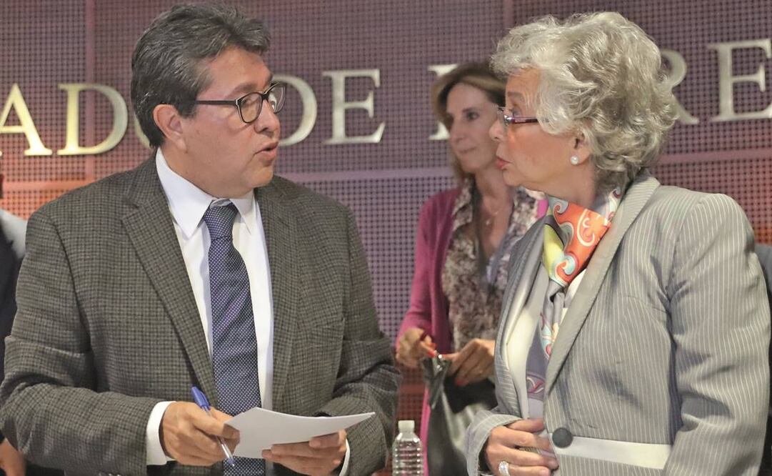 Monreal y Sánchez Cordero no ven el fundamento legal. Foto: ARCHIVO EL UNIVERSAL