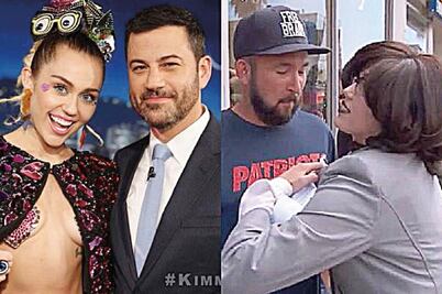 Miley Cyrus exhibe corazones