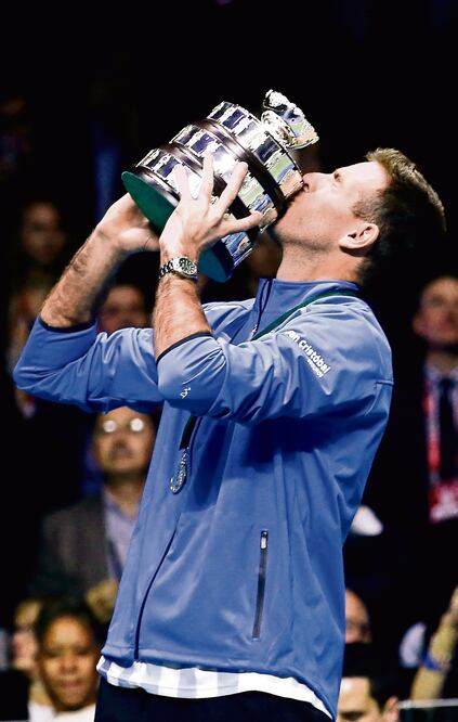 Juan Martín contribuyó a que la albiceleste hiciera historia. (FOTO: DARKO VOJINOVIC. AP)