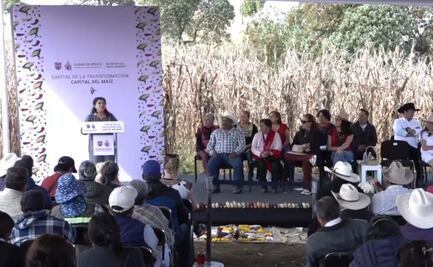 Clara Brugada declara a CDMX como territorio libre de maíz transgénico; lanza compromisos para lograr soberanía alimentaria 