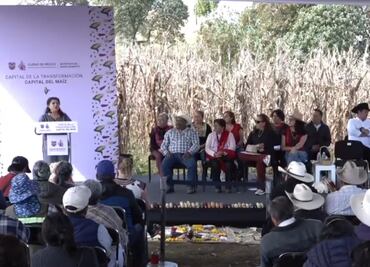 Clara Brugada declara a CDMX como territorio libre de maíz transgénico; lanza compromisos para lograr soberanía alimentaria