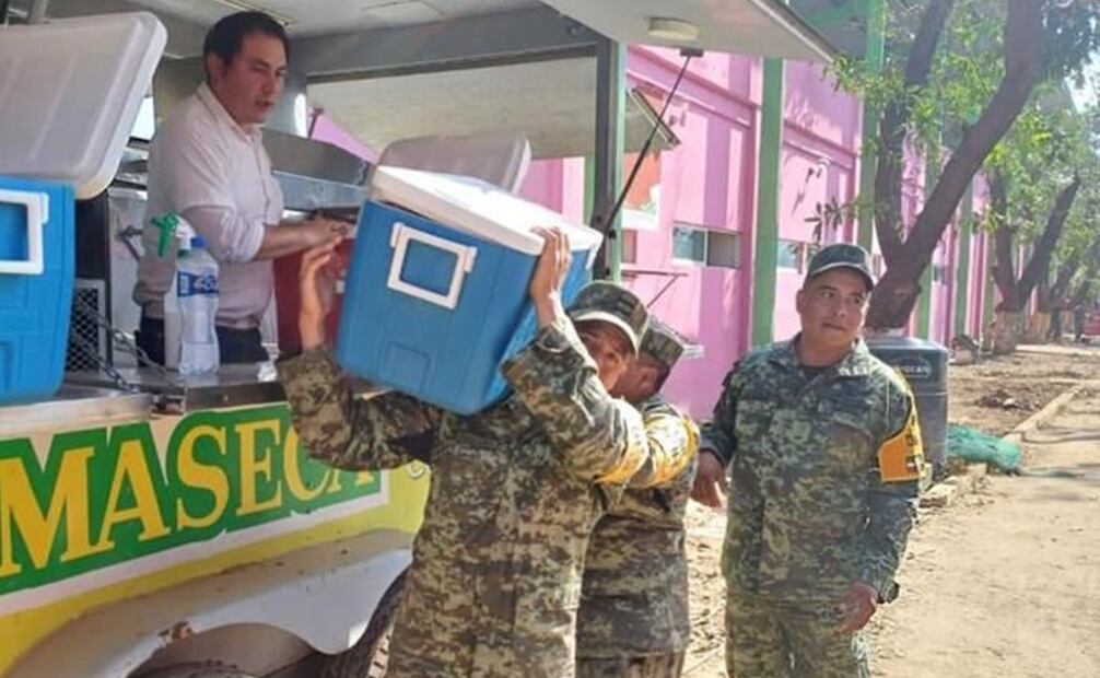 Los “Tortimóviles” permanecerán en Acapulco hasta que la emergencia haya sido totalmente superada. Foto: Especial.