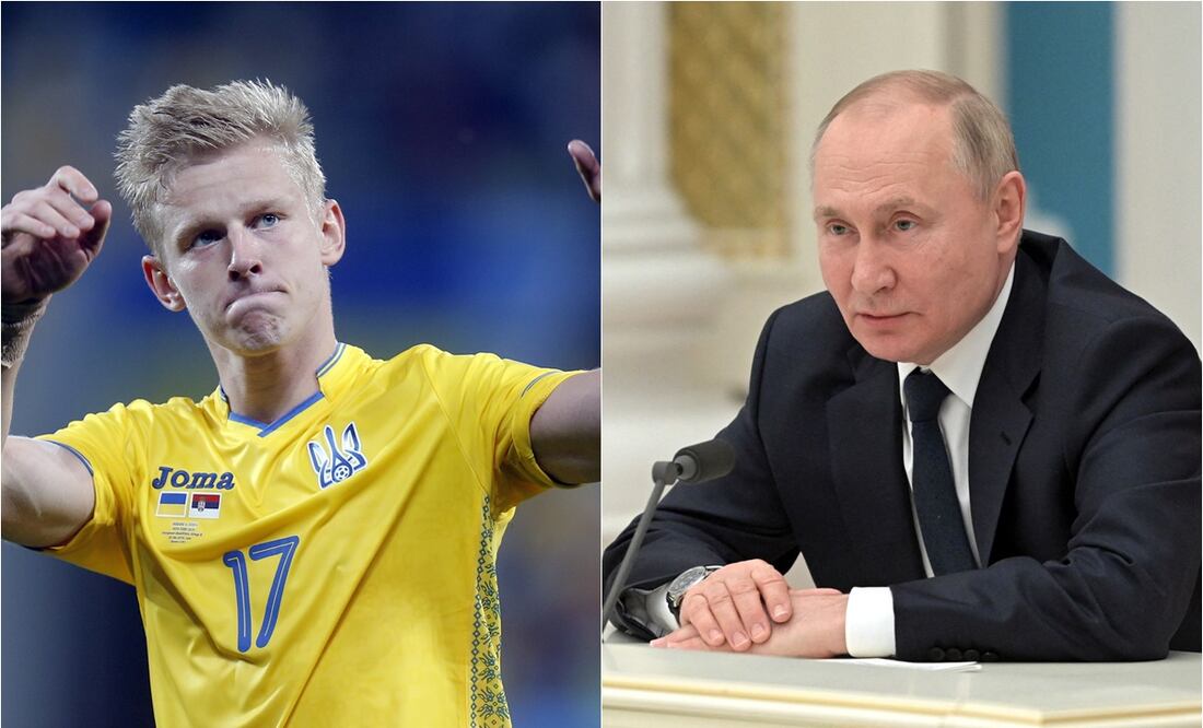 Zinchenko le escribe a Vladimir Putin, “Espero mueras de la forma más dolorosa” / FOTO: ESPECIAL