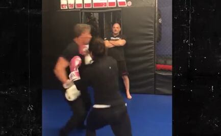 Demi Lovato "noquea" a Sylvester Stallone