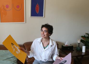 Ilustradora libanesa desafía las visiones de las mujeres árabes