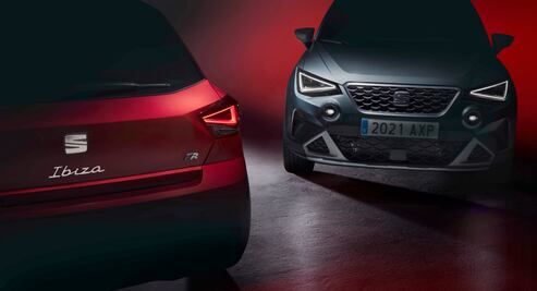 SEAT adelanta los nuevos Ibiza y Arona