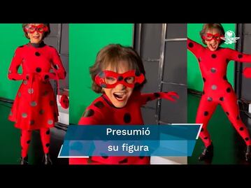 Pati Chapoy se quita la falda y causa sensación con su disfraz