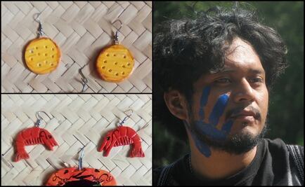 Mexican craftsman makes food-themed earrings