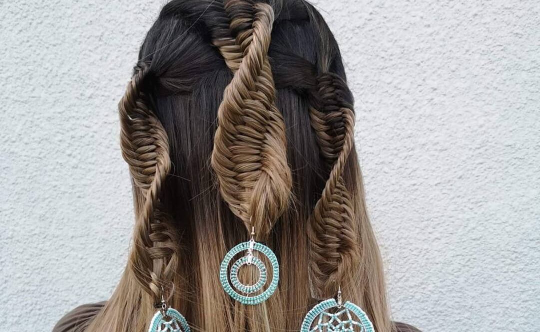 Estas trenzas serán el único peinado que querrás lucir durante tus vacaciones. Foto: Instagram: hair.yeg.ash