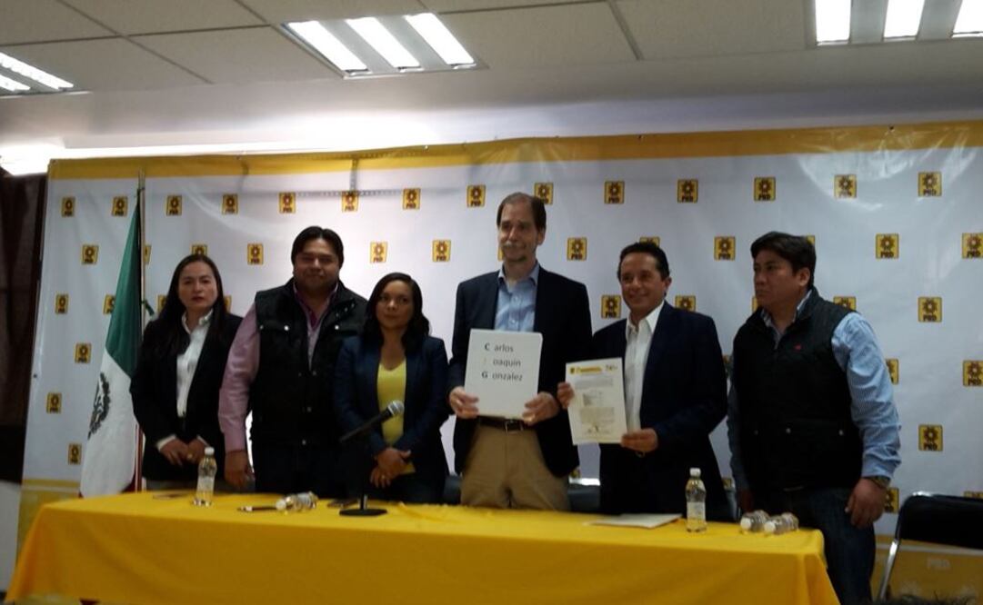 Carlos Joaquín, precandidato del PRD para Quintana Roo