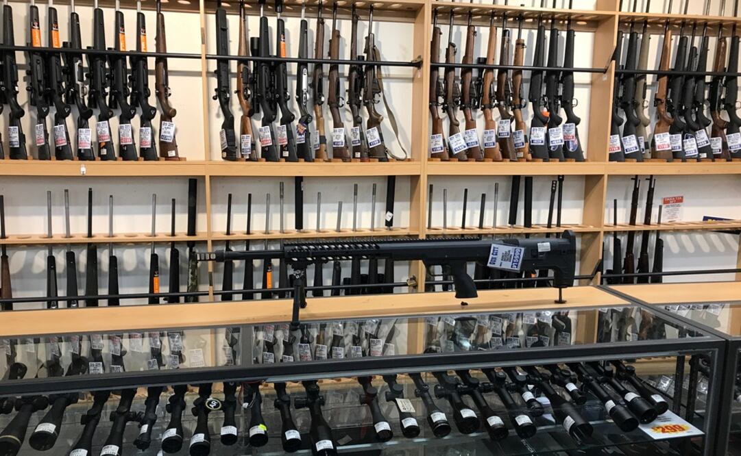 Firearms and accessories are displayed at Gun City gunshop in Christchurch, New Zealand - Photo: Jorge Silva/REUTERS