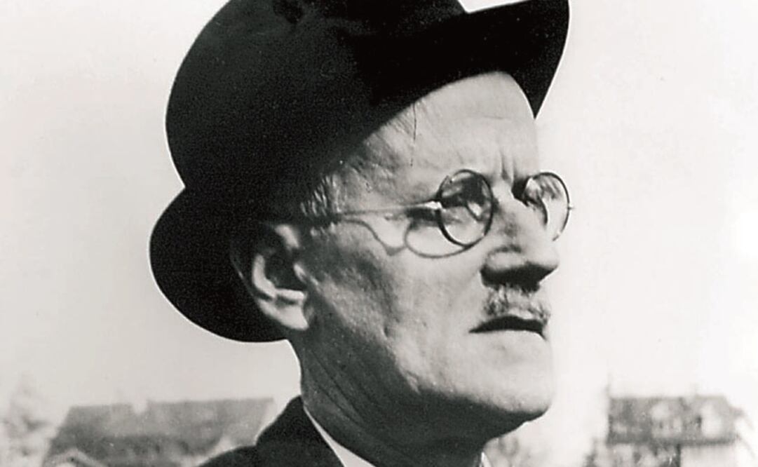 El autor irlandés James Joyce. Foto: AFP PHOTO/FILES/FRAN CAFFREY