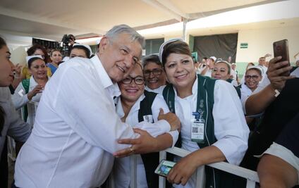 Visita AMLO hospitales rurales en Zacatecas