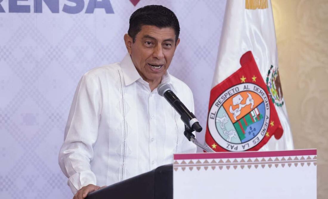 Conferencia de prensa del gobernador Salomón Jara, que se llevará a cabo en el Gran Salón del Gran Hotel México, ubicado en la calle 16 de Septiembre. Foto: Fernanda Rojas / EL UNIVERSAL