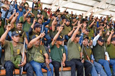 Policía comunitaria de Guerrero conmemora 28 años