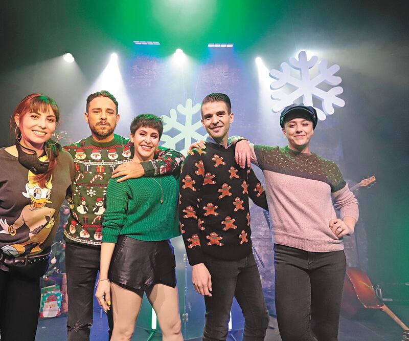 Artistas se unen por una buena causa. Foto: CORTESÍA