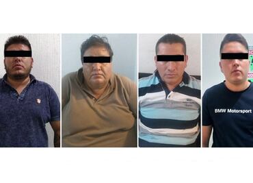 Detienen a cuatro sujetos con 101 pasaportes de diversas nacionalidades en Hidalgo