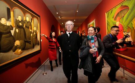 Botero amplía su primera muestra en China