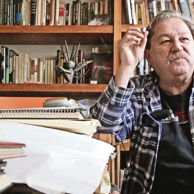 El escritor asegura que durante su gestión en la editorial mexicana no se van a despedir trabajadores ni a cerrar librerías. CARLOS MEJÍA. EL UNIVERSAL