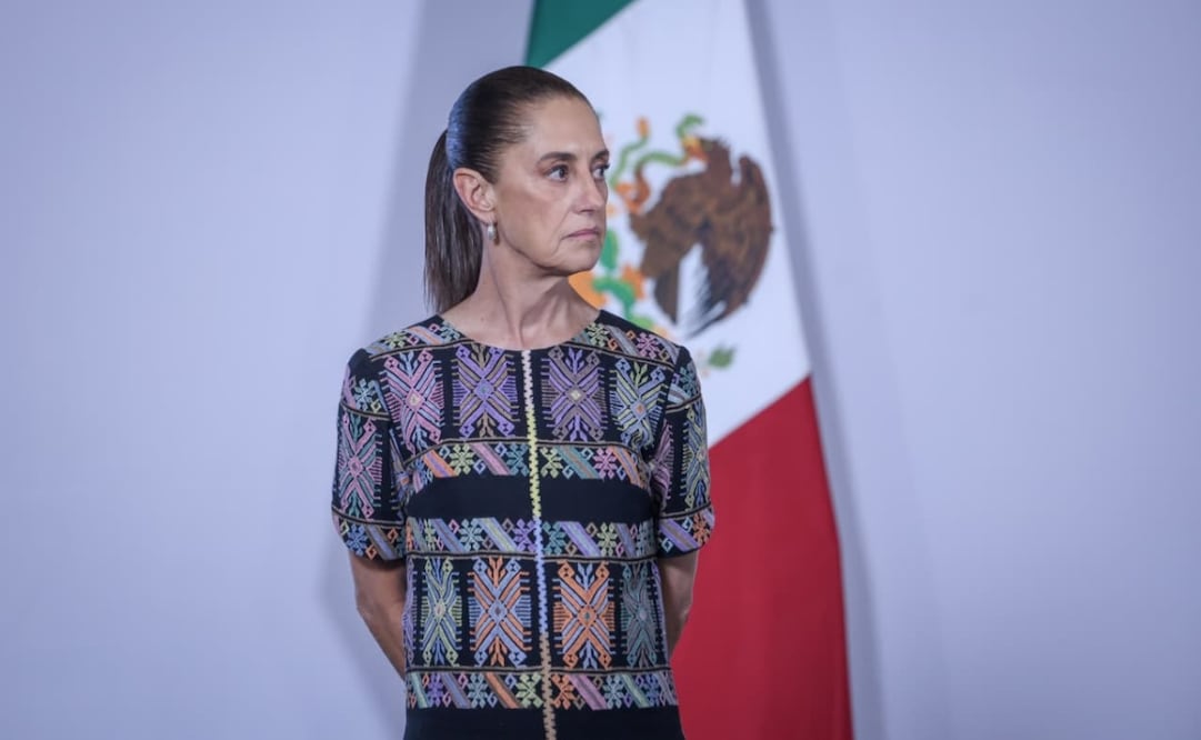 Conferencia de prensa de la presidenta Claudia Sheinbaum en Palacio Nacional el 10 de septiembre de 2026. Foto: Luis Camacho/EL UNIVERSAL