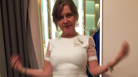 "Voy a tiendas de lujo a probarme ropa que no voy a comprar"