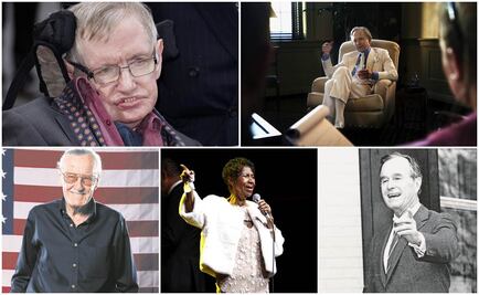 El mundo despidió a grandes figuras en 2018