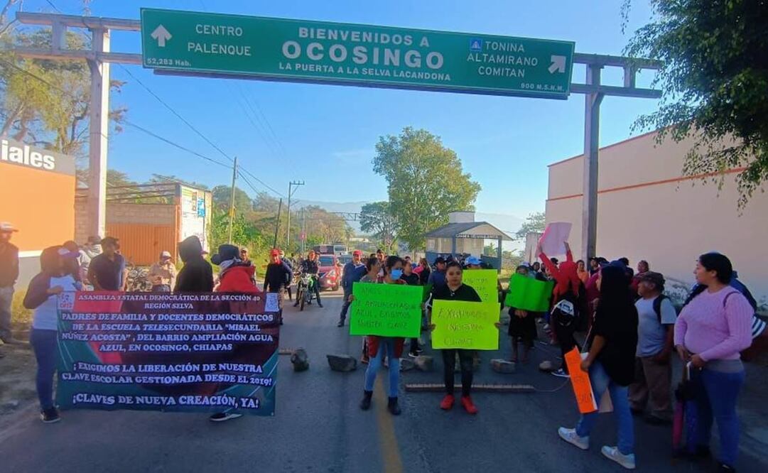 Bloqueos en Chiapas / Foto: Especial