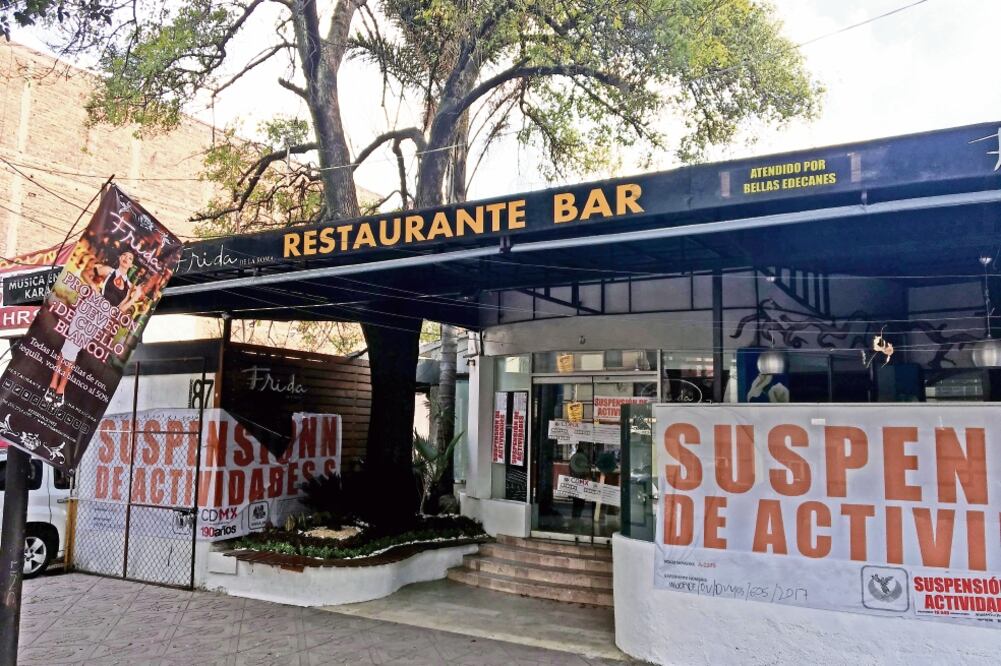 En el inmueble sólo se pueden observar los sellos de clausura que se colocaron después del homicidio (EDUARDO HERNÁNDEZ. EL UNIVERSAL)