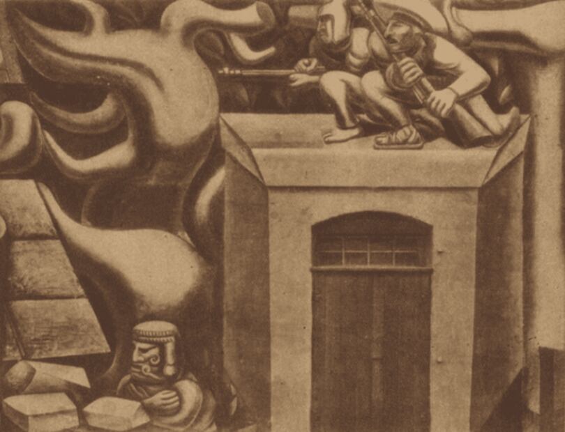 “Es un ultraje a la sociedad”: La polémica que desató el mural comunista de Siqueiros en Estados Unidos