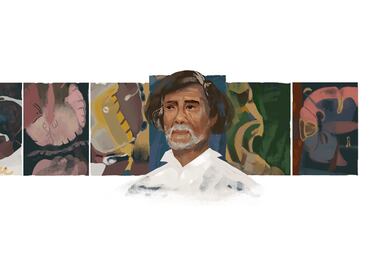 Este es el proceso creativo detrás del “doodle” que celebra a Francisco Toledo