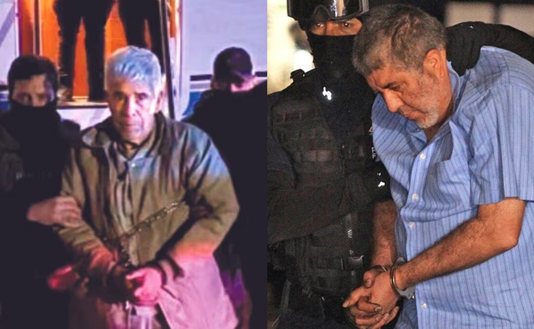 Rafael Caro Quintero y Vicente Carrillo Fuentes. Foto Publicada por Drazen Jorgic / Especial