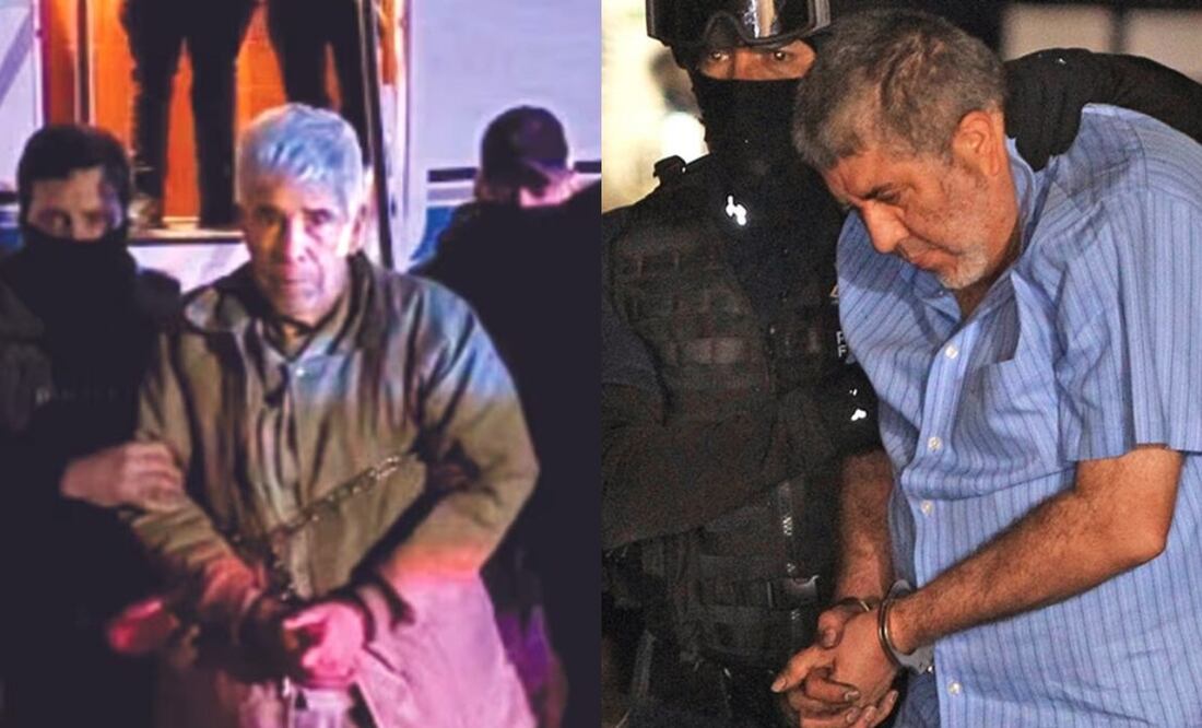 Rafael Caro Quintero y Vicente Carrillo Fuentes. Foto Publicada por Drazen Jorgic / Especial