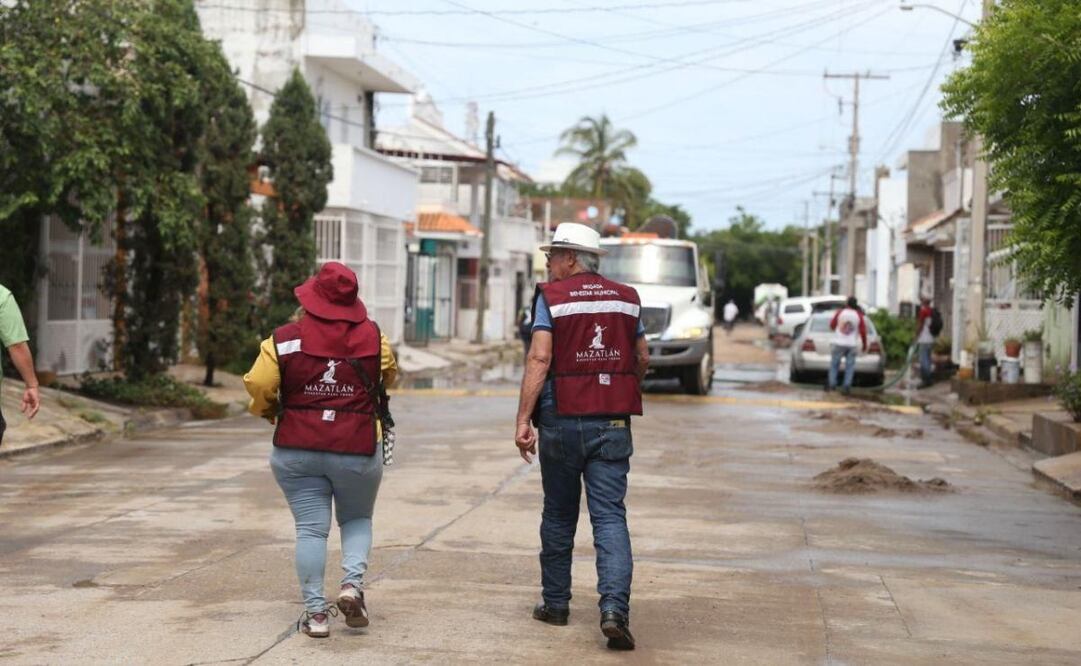 La Tormenta tropical Ivo dejó diversas afectaciones en 15 municipios de Sinaloa. Foto: Especial.