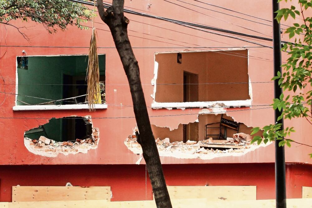 Un edificio de la colonia Condesa fue recuperado hace algunas semanas por las autoridades (ARCHIVO EL UNIVERSAL)