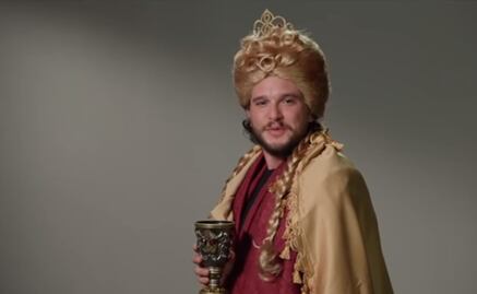 Kit Harington imita así a personajes de "Game of Thrones"