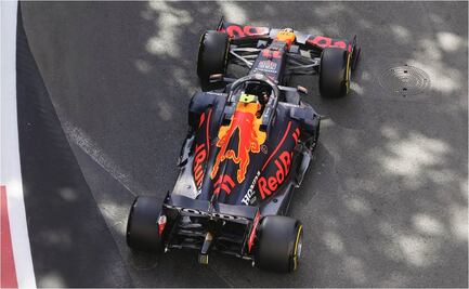 'Checo' Pérez y Red Bull dominan las dos sesiones de práctica en Azerbaiyán