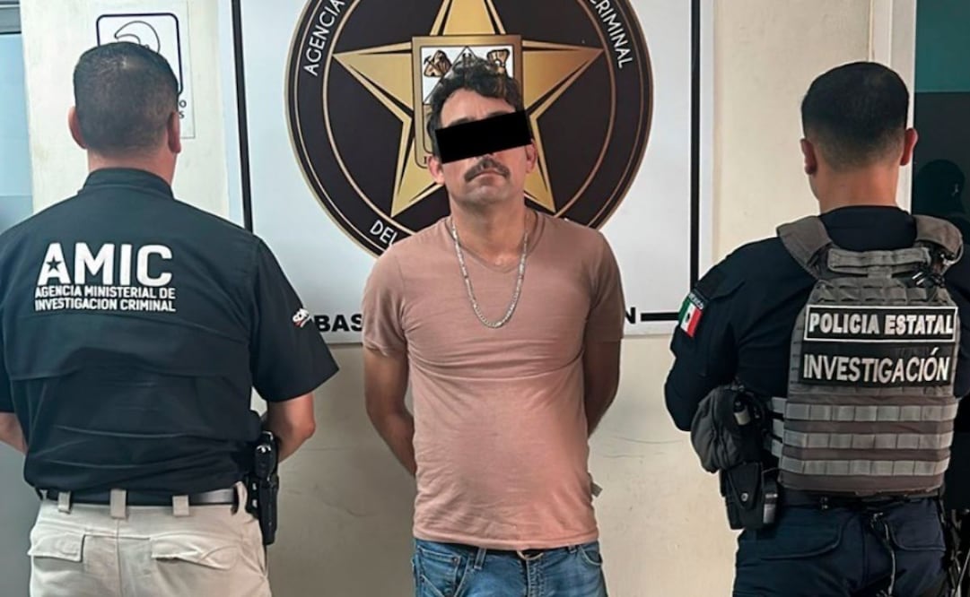 Detienen "El Peye”, jefe de célula delictiva en Sinaloa (02/02/2026). Foto: Especial