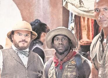 Jumanji atrapa 27 mdd en taquilla en EU y Canadá